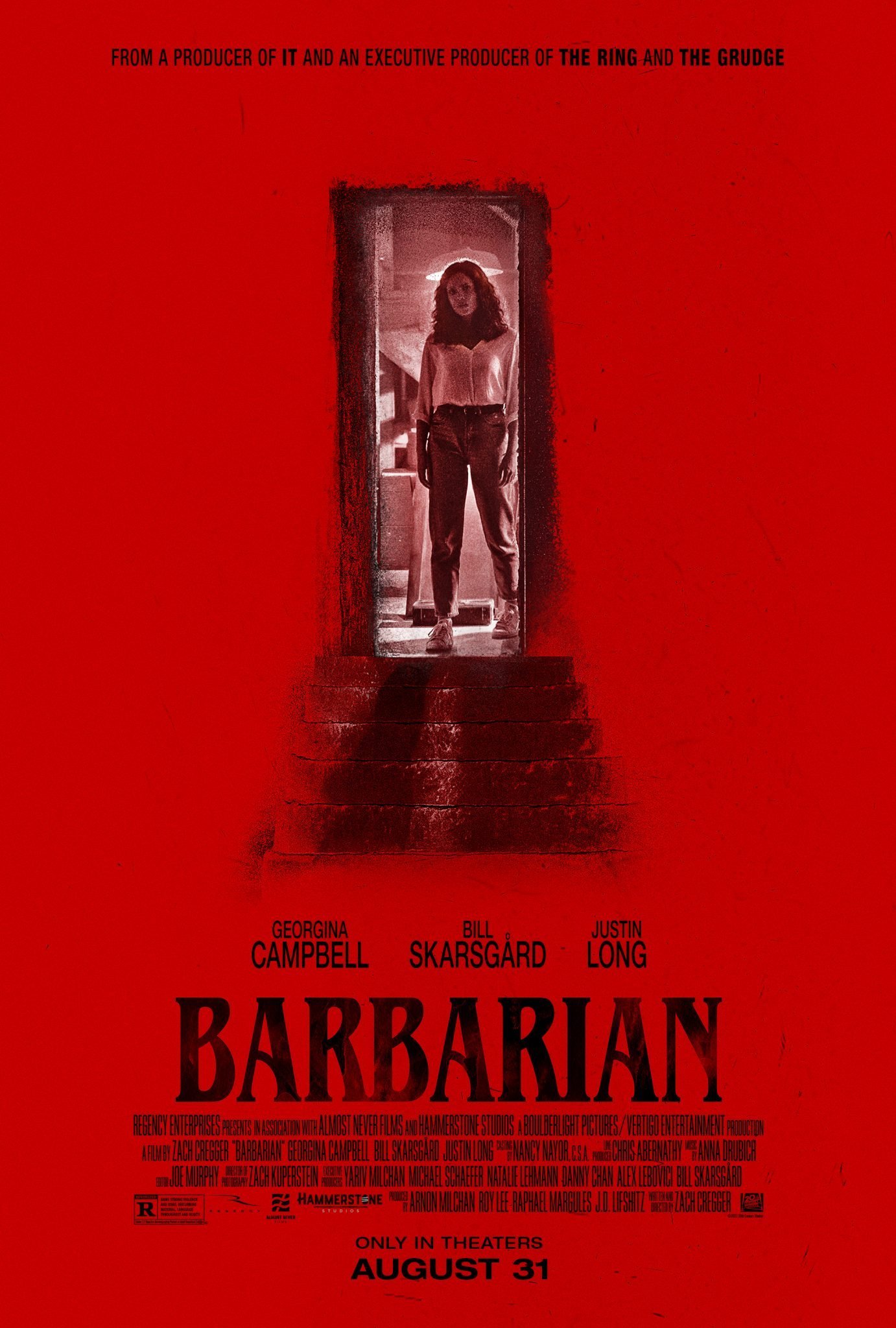 Sugestão Halloween 2023 - Barbarian - Poster
