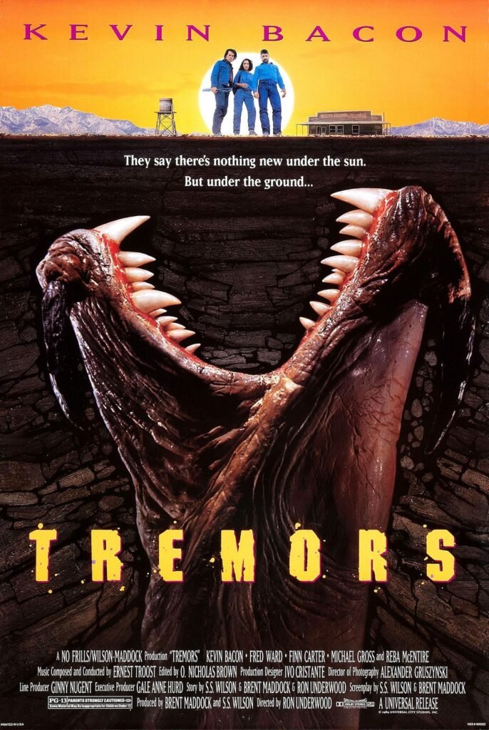 Sugestão Halloween 2024 - Tremors - Poster