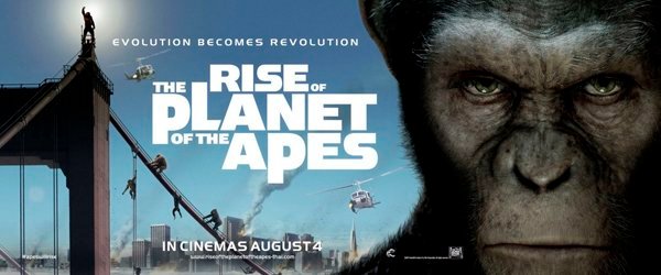 Rise of the Planet of the Apes - banner